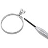 Sterling Silver Nickel Bezel Screw Top 21 mm Coin Edge