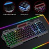 Gaming Keyboard And Mouse PC RGB Backlit Keyboard Rubber Keycaps