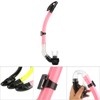 Comfortable Full Dry Snorkel with Silicone Mouthpiece Easy Breathe Snorkel
