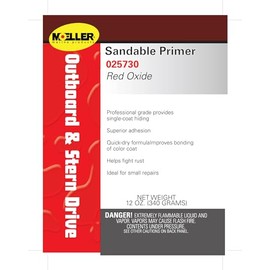 Sandable Primer Red Oxide