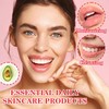 2 Pack Avocado Lip Scrub Set,Long Lasting Moisturizing Lip Scrubber