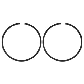 M METERXITY 2-Pack Piston Ring Set 50mm x 1.5mm Standard Piston Ring Piston Rings Electric Saw Replaces for Chainsaw Replacement Parts [Black]