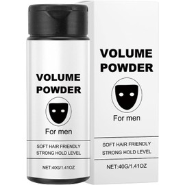 Polvo de Peinado para Hombres, Based Texture Powder, Polvos Volumen Pelo Hombre, Polvo Texturizante No Grasiento, Control Grasa, Polvos Voluminizador Cabello, Fácil de Aplicar Refrescante