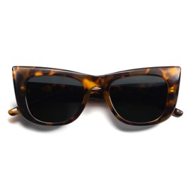 SOJOS Cat Eye Sunglasses for Women Polarized Trendy Style SJ2309