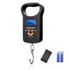 Digital Fish Scale, Fishing Scale Hanging Scale,110lb/50kg Luggage Scale,SKEAP Large