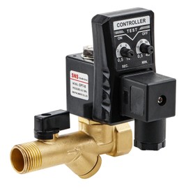 SNS AC110V 1/2" NPT Electronic Automatic timed air tank water drain valve for compressor