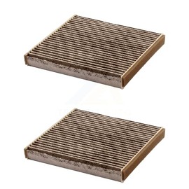PUR Cabin Air Filter (2 Pack) For Toyota Corolla RAV4 Camry Lexus Yaris Subaru Highlander Sienna Tundra Outback Matrix 4Runner Venza RX350 Land Rover ES350 Legacy NX300 Pontiac Vibe Scion C K54-100008