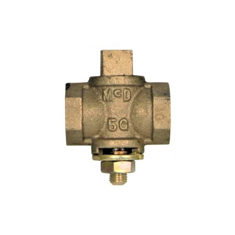 AY McDonald 4215-193 10596 3/4 Flat Head Gas PV W/Check