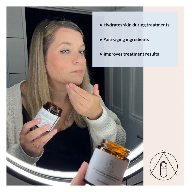 iAura Lift Hydrating Conductive Gel - For Microcurrent, RF, EMS,