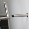 Stoppwerk Wall Mounted Door Stop 10cm - Long Stainless Steel