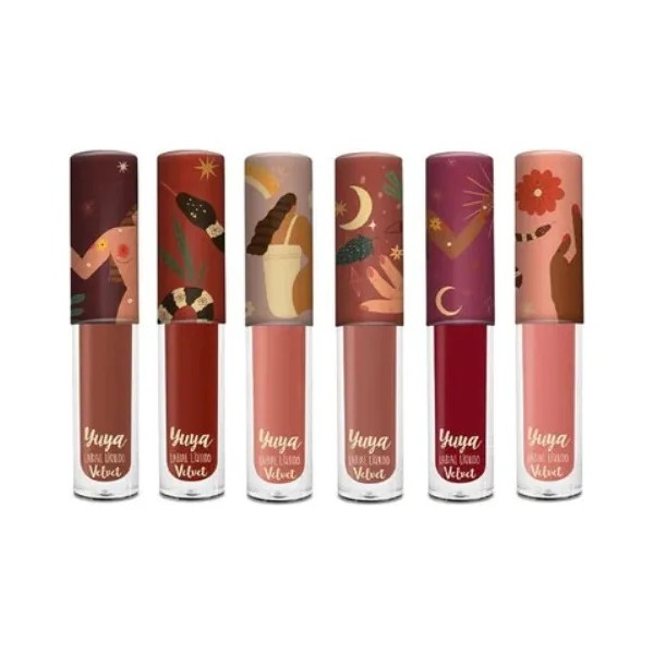 Yuya - Pack 6 Labiales Velvet Edición Limitada