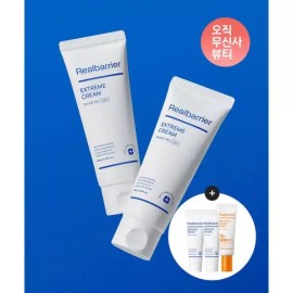 REAL BARRIER 익스트림 크림 65ml 라이트 (tube)X 2개+[증정]세라마이드 클렌징 폼 30ML+익스트림크림25ML REAL BARRIER Extreme Cream 65ml Light (Tube) X 2 + [Gift] Ceramide Cleansing Foam 30ML + Extreme Cream 25ML