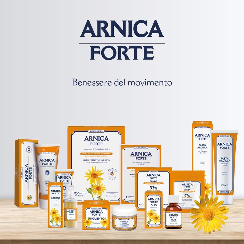 Erboristeria Magentina Arnica Forte Pomata 100 ml Tubo
