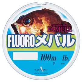 ヤマトヨテグス(YAMATOYO) フロロカーボンライン フロロメバル 100m 0.8号 3lb ナチュラルブルー