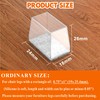 Rectangle Chair Leg Protectors for Hardwood Floors,16 PCS Silicone Covers