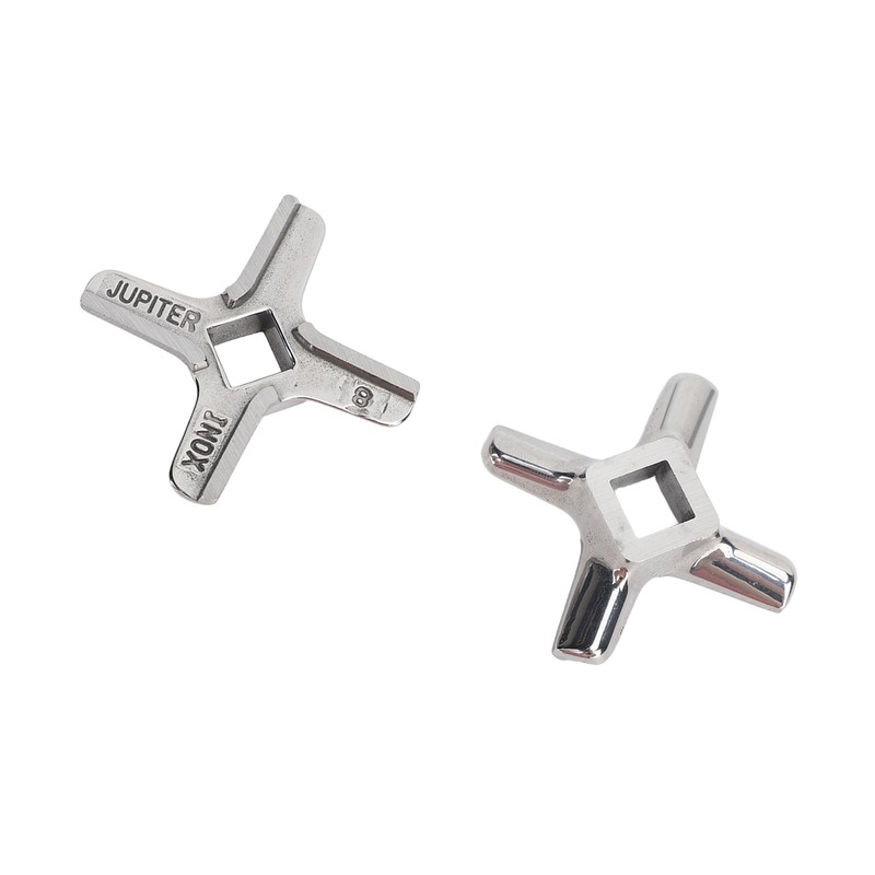 2PCS Meat Grinder Blade Knife Cutter Stainless Steel Easy Replacement