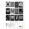 Monochrome Strukturen digitaler Kunst (Wandkalender 2025 DIN A3 hoch), CALVENDO