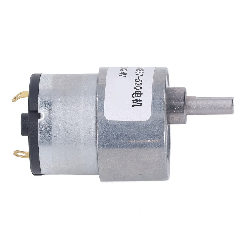 DC Gear Motor Aluminum Alloy Shell Rustproof Low Friction Brass
