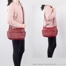 VOLGANIK ROCK Handbags for Women Shoulder bag for women Soft PU Leather Handbag Crossbody bag Multi Pockets Handbag shoulder bag Ladies handbags Travel Bag