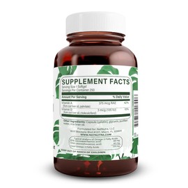 Natural Nutra Norwegian Cod Liver Oil Supplement, Helps to Maintain Skin, Body Density, and Eye Health, Promotes Dental Health, and Supports Cardiovascular Health, 250 Softgels