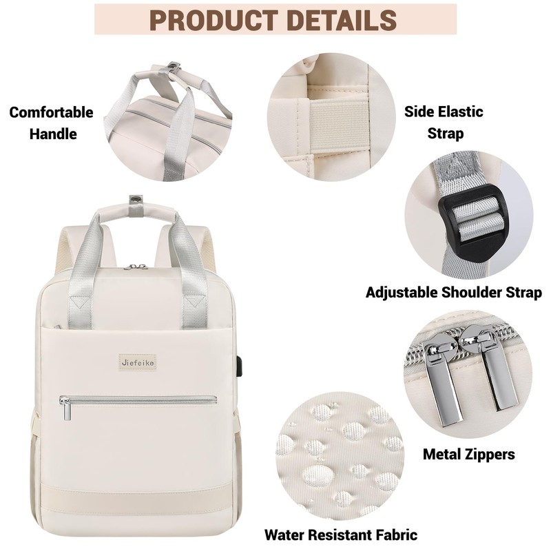 Travel Backpack for Women,15.6 Inch Laptop Work Business Flight Approved