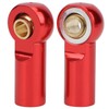 10Pcs RC Car Pull Connecting Rod Metal Ball Joint Accessory