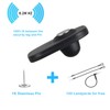 1000 Pieces Hard Clothing Security Tags 8.2Mhz RF Frequency, Retail