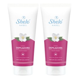 Pack 2 Cremas Depiladoras Piel Sensible Sheló Nabel