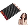 Labios Lápiz de Contorno Waterproof, 12 Piezas