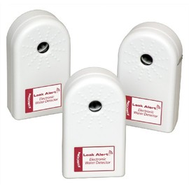 Zircon 63931 Leak Alert Electronic Water Detector Batteries Included, 3-Pack