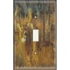 Decorative Light Switch Plate Cover - Deer