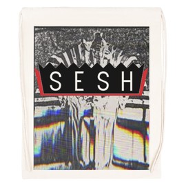 Vendax Bones SESH Beige Gym Bag with Drawstring Gym Bag Backpack, beige