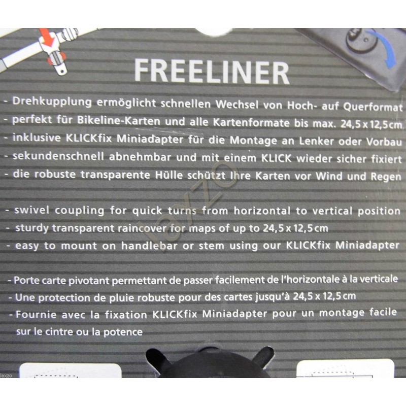 KlickFix Rixen Kaul Mini Mapholder with AM 803 Adapter -