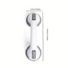 Easy-Install Bathroom Grab Rails Bar, Suction Grab Bar, Hand Rail,
