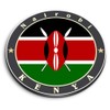 1 x Round MDF Magnet - Kenya East Africa Nairobi