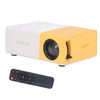 Mini Projector, Portable Mini 24 to 60in 1920x1080 Resolution Large