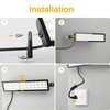 Onforu 4Pack LED Shop Lights,100W 14000lm Plug in Ultra Bright