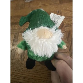 Christmas House Plush Animal Green Gnome