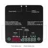 HUAJUN Mini-Kaffeewaage mit Timer und USB-Ladegerät, 2 kg/0,1 g, Espressowaage,