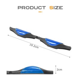 Flaconi 4 pieces anti-collision car door protection strips, car door edge protection with reflectors, car door protection strip, PVC car door edge reflectors, suitable for most cars, trucks, SUVs