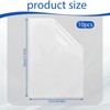 Clear Dry Erase Board Sticker Paper, 10 Sheets of A4