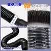 Rain Gutter Downspout Extensions Flexible, Drain Downspout Extender,Down Spout Drain
