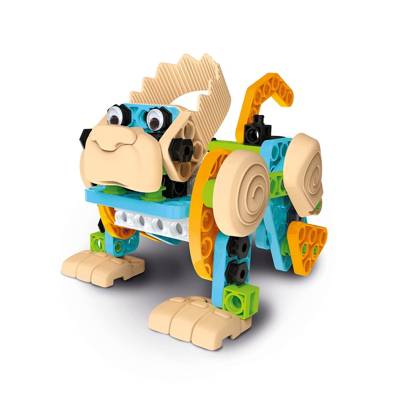 Clementoni Mechanics Junior Science Fun Educational Blocks, Multi-Colour, Age 6+