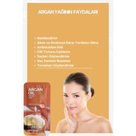 UNIVITA 100% Pure Natural Argan Oil |Additive-Free 20-Day Treatment Set| 80 ml (4 ml x 20 Mini Bottles)