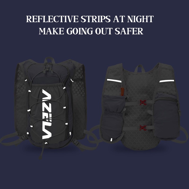 Running Hydration Vest Backpack Lightweight Running Vest Women mens Compatible
