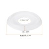 PATIKIL Ceiling Medallion, 10" OD x 4" ID PU Decorative
