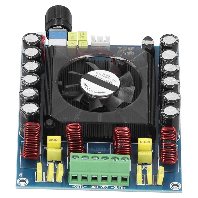 Digital Power Amplifier Board Video Potentiometer Module 2 Stereo Channel