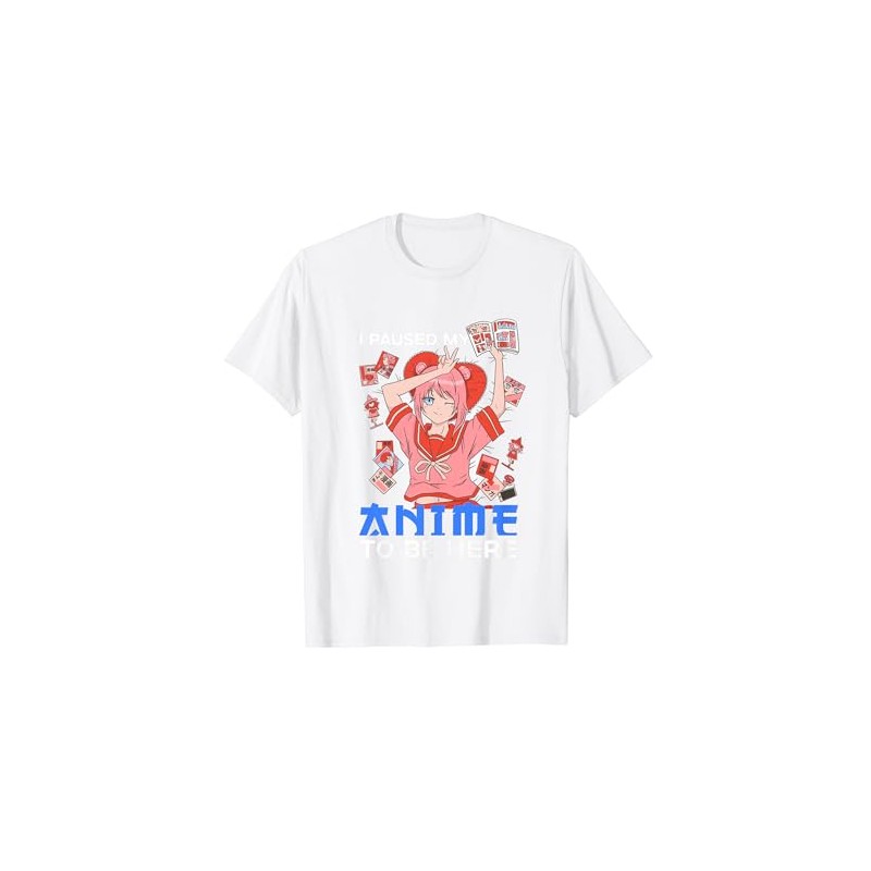 Girls Books Character Anime T-Shirt
