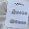 MunNail Silver Line Pedi Tip - No. 1 / MunNail