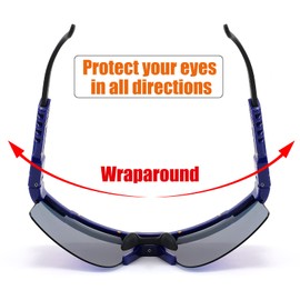 FEISEDY Cycling Glasses Sports Sunglasses for Men Women Windproof Goggles Outdoor Driving Running Cricket Baseball Bike Glasses B2837